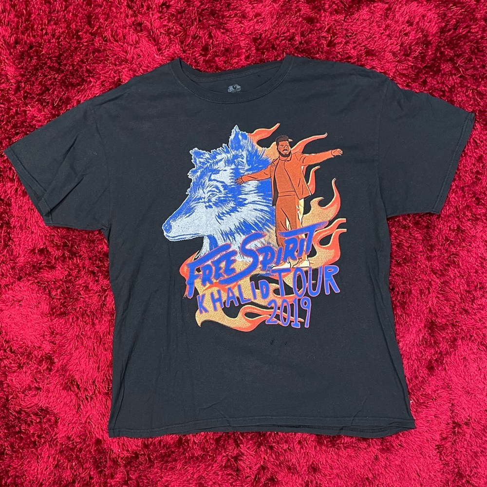Khalid Free Spirit Album Art Shirt Large Tour Dates 2019